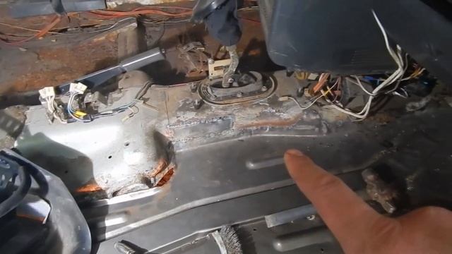 варим дно автомобиля (ванна, корыто, лонжерон) проект ваз 2112. полное восстановление кузова. #4