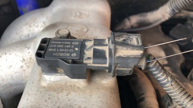 Проверяем датчик ДАД Уаз Патриот диагностика ДАД