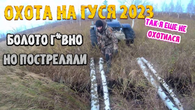 Охота на гуся осень 2023 | так я еще не охотился