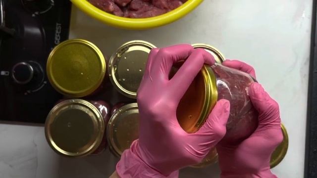 Рецепт Тушёнка из говядины. Вкусная сочная тушёнка в кастрюле без автоклава.