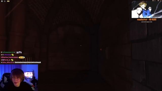 ДИПИНС ИГРАЕТ В ROBLOX DOORS С НЕКТО МИ И ЗАДАНИЯМИ ОТ ЧАТА