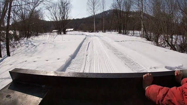 Бюджет 183.600 для сборки гусеничного вездехода. Буксируем Волгу в горку.
