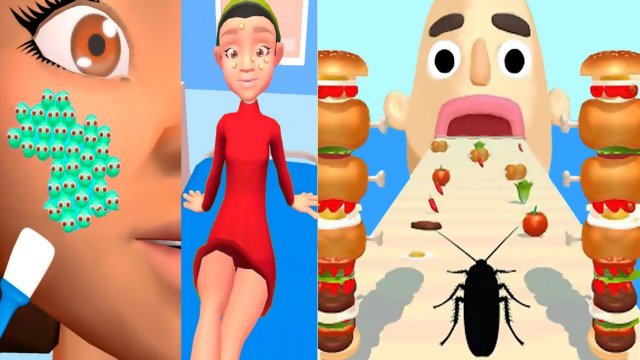 Мобильные игры Parasite Cleaner и Sandwich Runner  прохождение, геймплей и новые уровни для Android