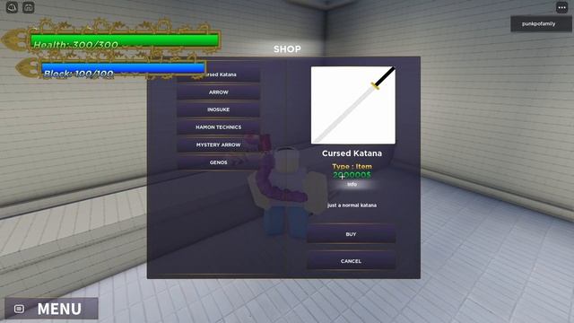Roblox : getting toji and yuta (Heaven Stand)