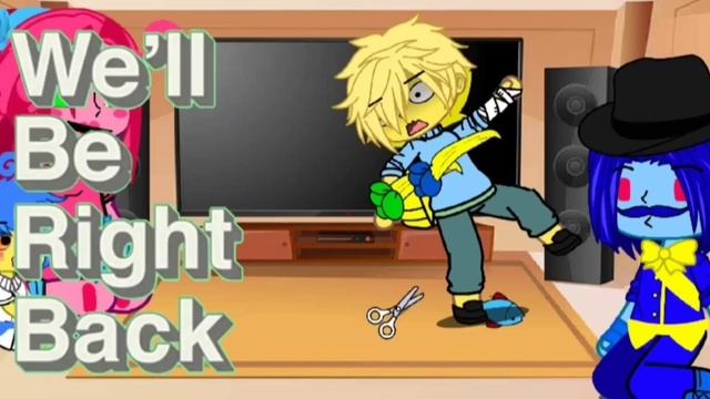 Poppy? playtime chapter ?2 reacts to funny meme ?// Gacha club but? mommy ?long legs family special