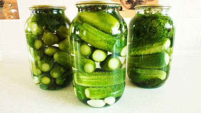 Огурцы маринованные с лимонной кислотой ☆ Хрустящие, вкусные, не кислые ☆ Огурцы на зиму
