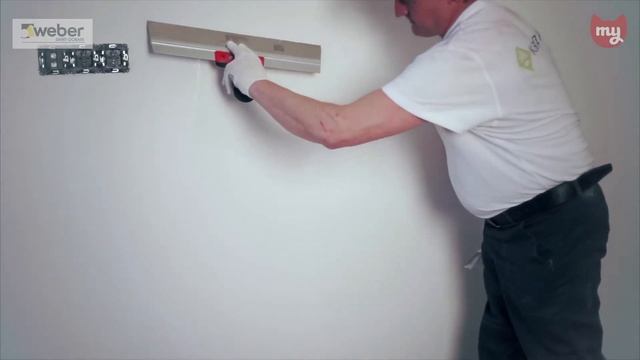 Шпаклевка Weber Vetonit LR+. Как шпаклевать стены. Инструкция