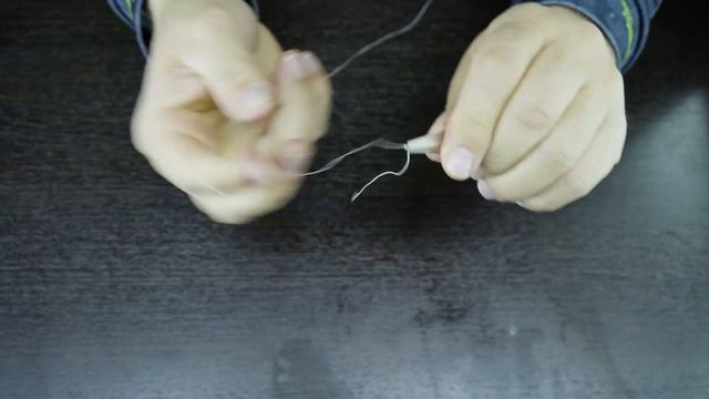 Узел для зимней блесны