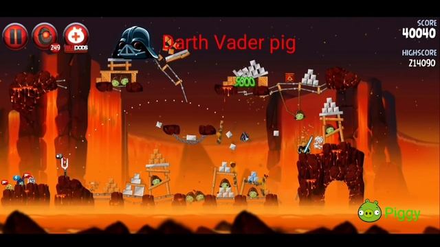 All Pigs in Angry Birds Star Wars 2 gameplay