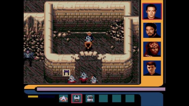 Star Trek: The Next Generation - Echoes from the Past [ Sega Genesis ] - Intro & Gameplay