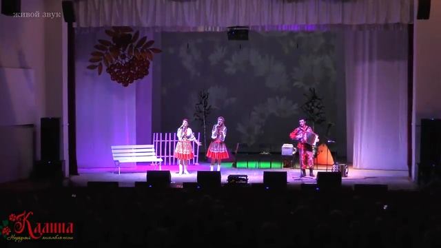 Нежная песня под гармонь. Девчонка гадала. Ансамбль КАЛИНА. Russian folk song...