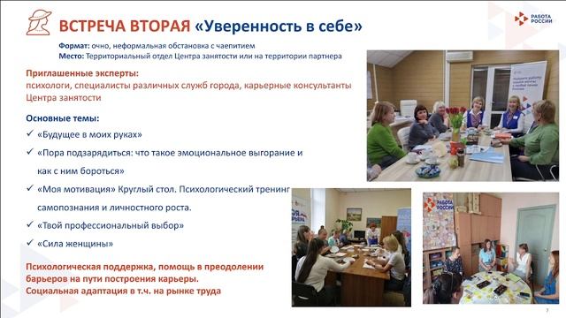 Женский клуб «Мои шаги к успеху» - территория вдохновения и новых возможностей
