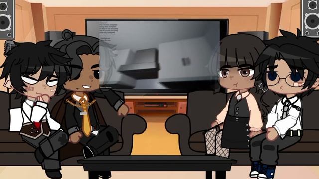 Реакция МММ работа {на гоняюсь за лысым}||Gacha Club||