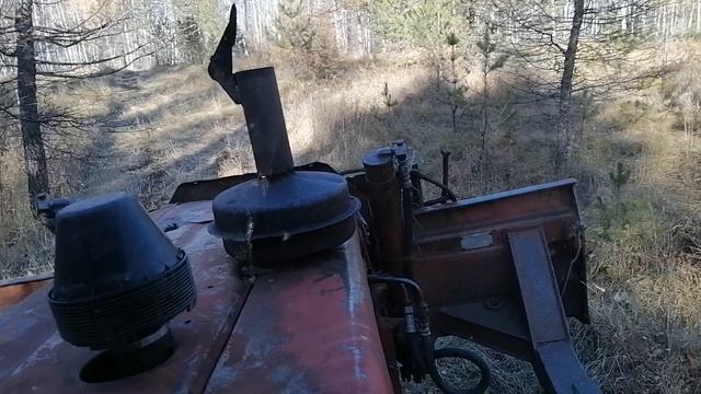 Дт-75 трелевка
