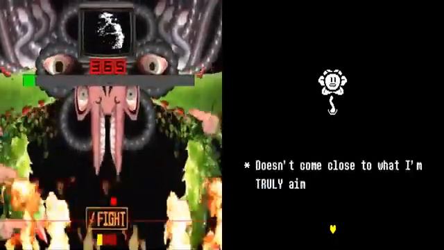 Сравнение флауи из андертеил и из андертейл уелоу автор @VideoGameNews.mp4