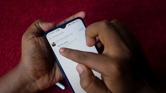 Realme Techlife Earbuds T100 Firmware Update using Realme Link App