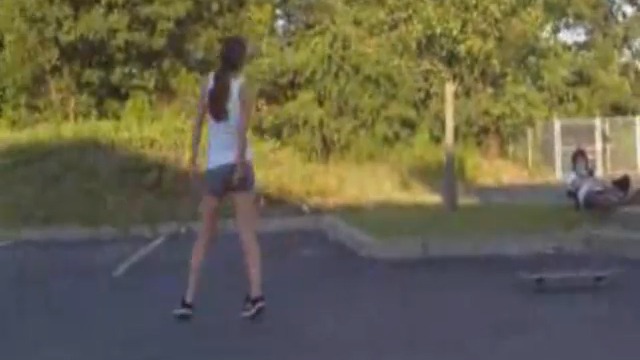 Получила по попе