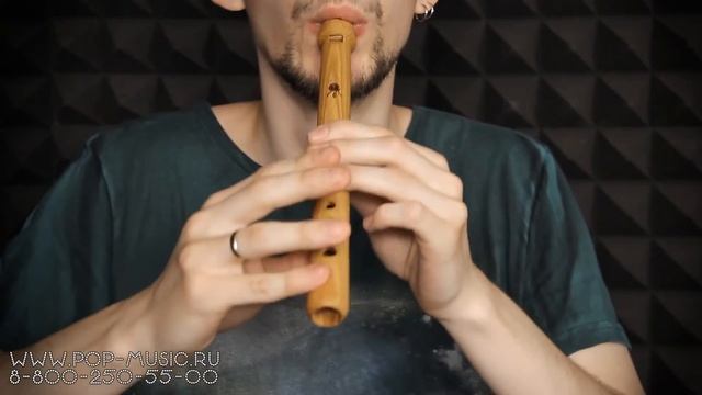 Русская народная флейта Сопель Russian folk flute