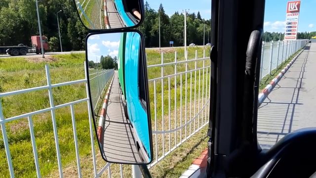 Работа КПП полуавтомата на Mercedes-Benz Actros. В СПБ без связи.