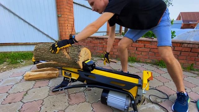 Дровокол Huter HLS-5500|обзор|тест