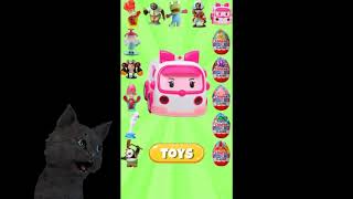 ОТКРЫВАЕМ КИНДЕР СЮРПРИЗ С ГОВОРЯЩИМ СУПЕР КОТОМ ИГРА для ДЕТЕЙ KINDER SURPRISE!!!!