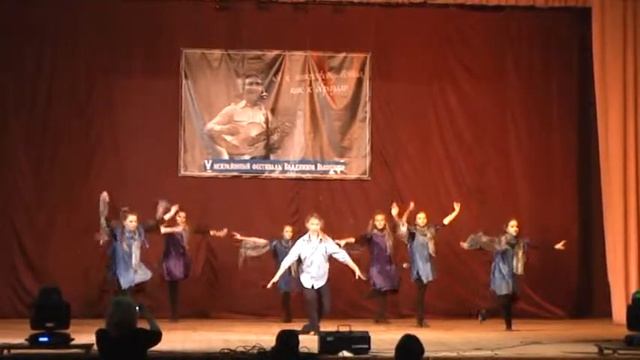 25.03.2017 г. - Ансамбль танца "Очарование" (рук. Глёкина В.Ф.). Танец "На семи ветрах"