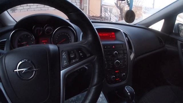 Opel Astra J Штатный дистанционный запуск двигателя