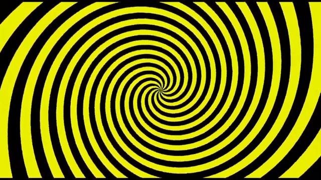 Гипнотическая спираль смотрите в центр и отведите глаз