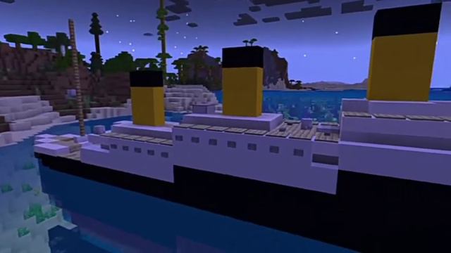 Титаник тонет 2 ЧАСТЬ но MINECRAFT