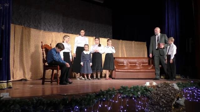 Спектакль "Небесный гость" в постановке Семейного Камерного Театра "Благодатный Дом""