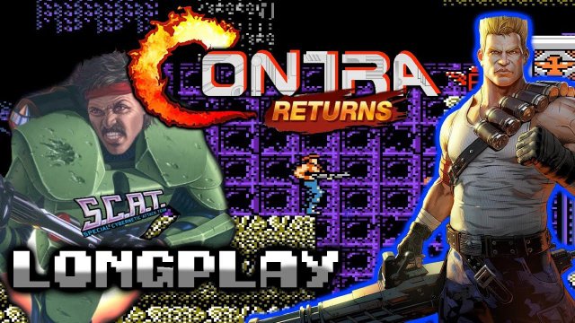 CONTRA RETURNS FAN GAME (PC). S.C.A.T.