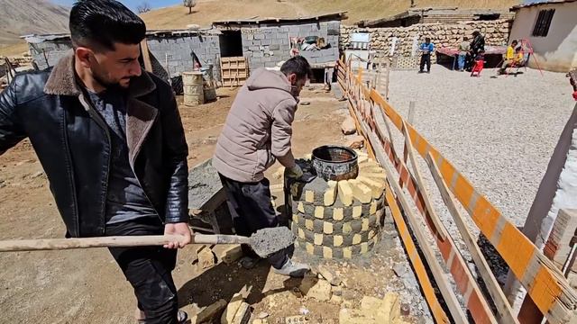 rural life . Seeing and visiting 🫂 Nowruz Eid in the Peren family #villagelife