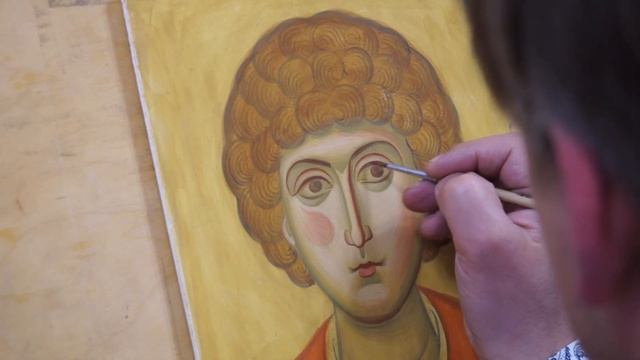 Мастер-класс "Бессанкирное письмо" с иконописцем  Мироненко Д. Г., 17 мая 2017 г.