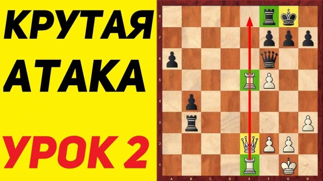 Шахматы. Атака на короля. Урок 2.