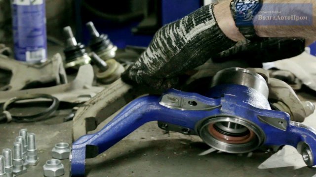 Установка усиленного ступичного узла Нива 4х4 Шеви Нива