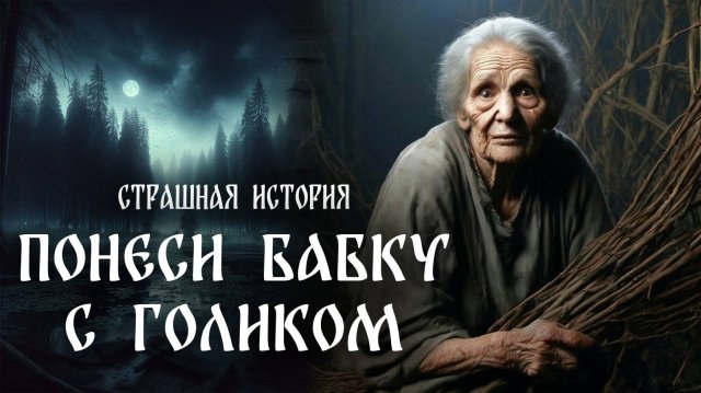Страшная быличка "Понеси бабку с голиком"