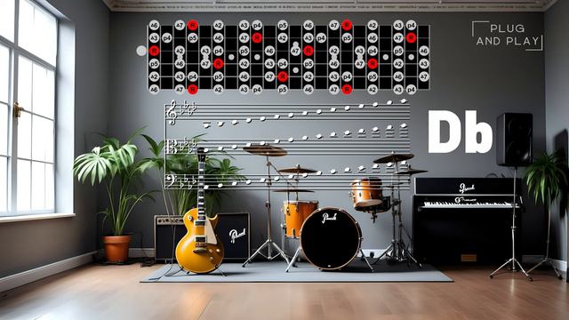 Ambient Backing Track In Ab Major