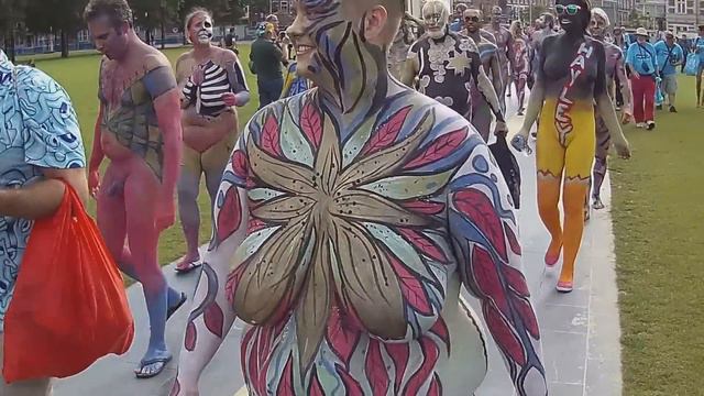 BODYPAINT Day Amsterdam 2016: Museumplein