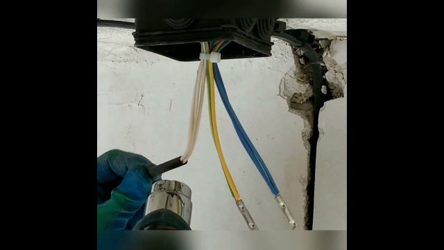 Сборка распаечной коробки