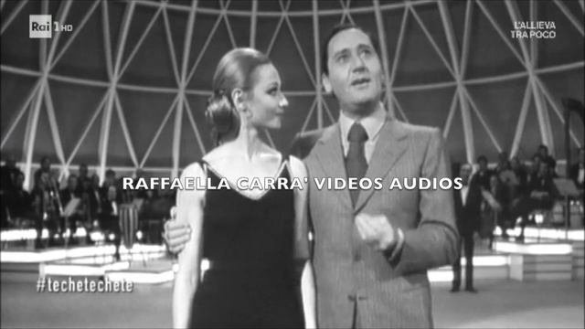 Raffaella Carrà e Alberto Sordi da Canzonissima 1970