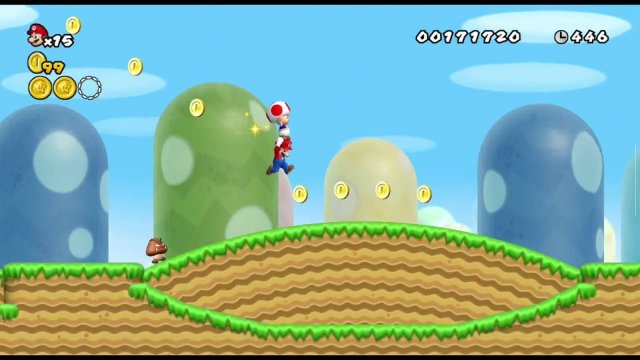 Новая игровая приставка Super Mario Bro's wii
