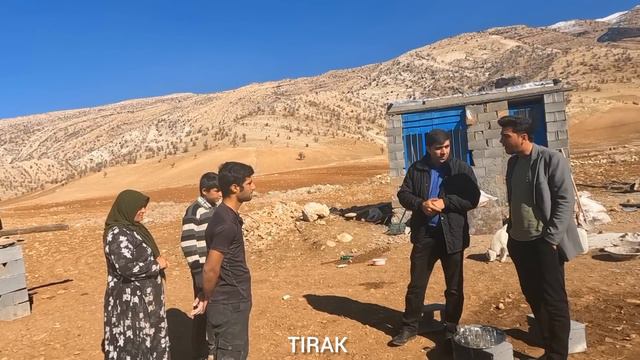 Nomadic Life:Charitable Men Assist in Bringing a Nomadic Boy to His Hut