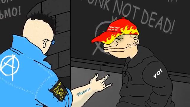 Красная плесень за родину в торец