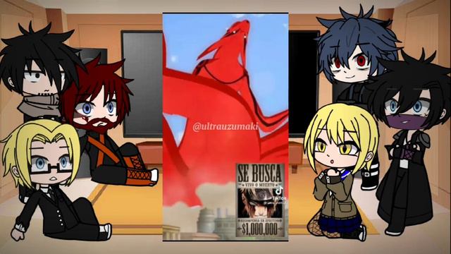 реакция мга на наруто