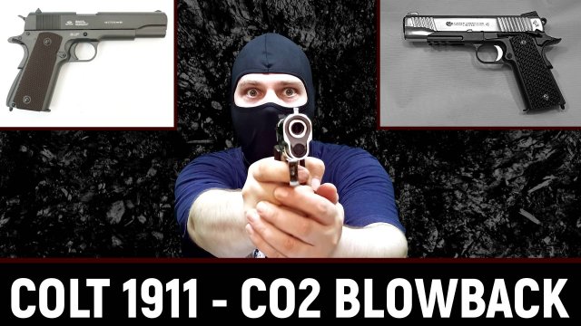 COLT 1911 GLETCHER-STALKER И KWC - ВСЁ ЧТО НУЖНО ЗНАТЬ ОБ ЭТОМ CO2 ПИСТОЛЕТЕ С BLOWBACK