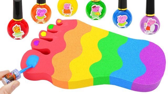 Для малышей мультики АСМР. Кинетический песок. Развивающие игры