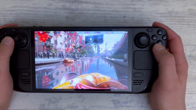 Atomic Heart on Steam Deck OLED