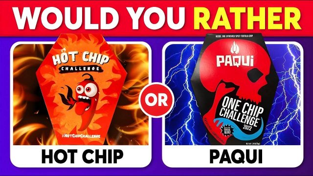 Would You Rather_ Snacks & Junk Food Edition 🤤🍔🍕 _ Food Quiz