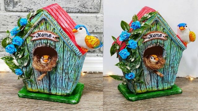 Скворечник. Поделки. DIY.