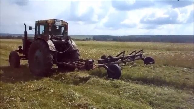 самодельная роторная косилка мосты от "жигули".